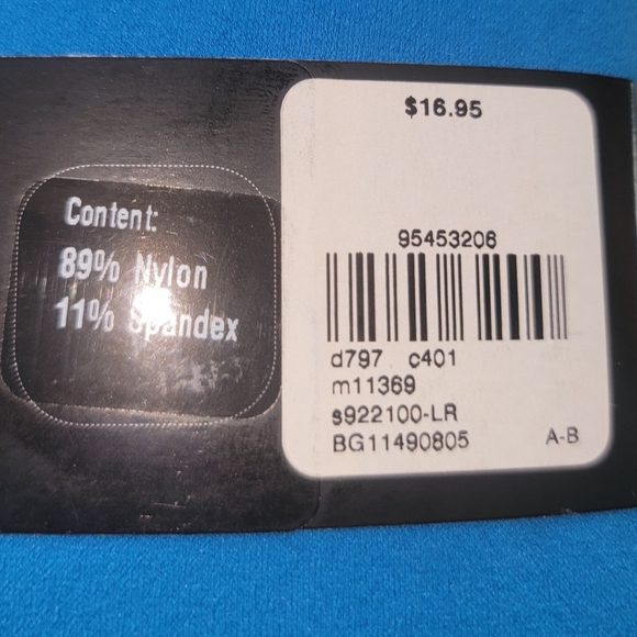 NEW NWT Lanebryant Opaque Control Top Tight Color Blue Size A-B - Picture 4 of 4